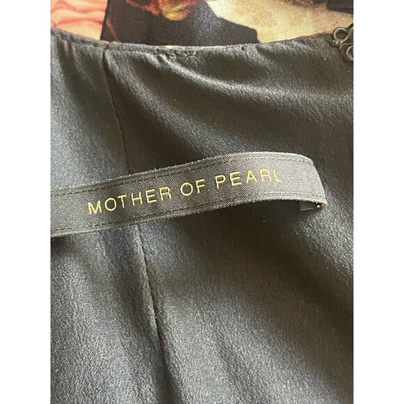 Mother Of Pearl silk Floral Dress - Picture 9 of 11